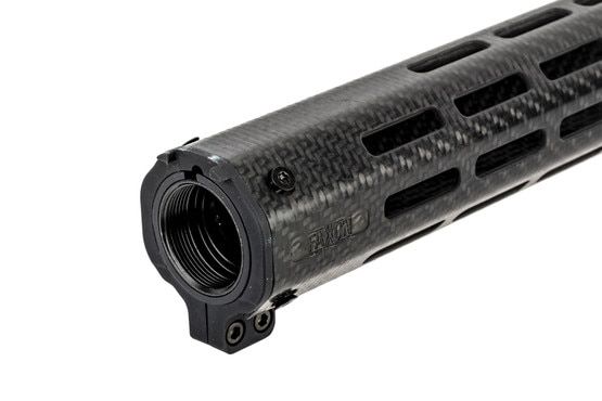 The Faxon Firearms Carbon Fiber M-LOK handguard includes the steel barrel nut and all the mounting hardware